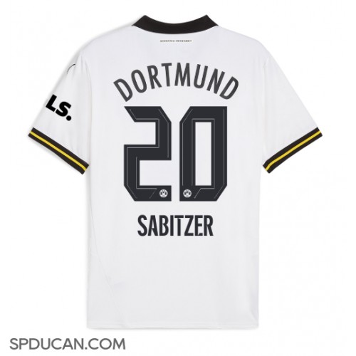 Muški Nogometni Dres Borussia Dortmund Marcel Sabitzer #20 Rezervni 2024-25 Kratak Rukav